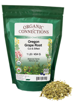 Oregon Grape Root (Wild Crafted Loose) - 454g