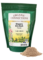 Slippery Elm Bark (Wild Crafted Powder) - 454g