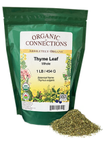 Thyme Leaf (Organic Whole) - 454g