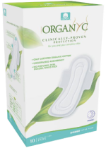 Cotton Pads With Wings (Overnight) - 10 Pieces