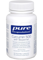 Curcumin 500 With Bioperine - 60 V-Caps