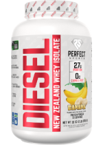 Diesel 100% New Zealand Whey Isolate (Banana) - 2Lbs