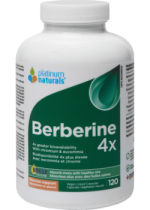 Berberine 4x - 120 Liquid Caps