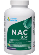 NAC 8.5x (N-Acetyl-L-Cysteine) - 120 Softgels
