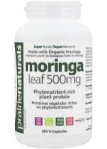 Organic Moringa Leaf 500mg - 180 V-Caps