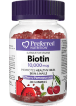 Biotin 10,000mcg (Cherry Pomegranate) - 30 Gummies