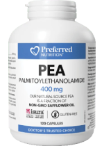 PEA (Palmitoylethanolamide) 400mg - 120 Caps