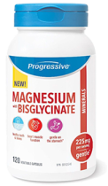 Magnesium Bisglycinate Complex 225mg - 120 Caps