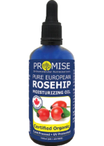 Pure European Rosehip Moisturizing Oil (Organic, Glass Bottle) - 100ml