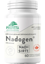 Nadogen NAD+ SIRT1 - 60 V-Caps