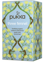 Three Fennel Tea - 20 Tea Bags - Pukka