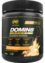 DOMIN8 Sport Pre-Workout (Peach Mango Punch) - 225g