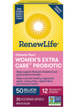 Ultimate Flora Women's Extra Care 50 Billion - 30 V-Caps