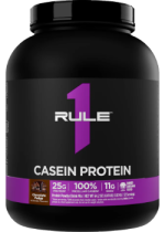 Rule 1 Casein Protein (Chocolate Fudge) - 4Lbs