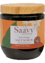 Sweet Orange Salt Scrub - 340g