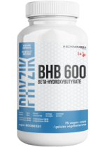 BHB 600 (Beta-Hydroxybutyrate) - 75 V-Caps - Schinoussa