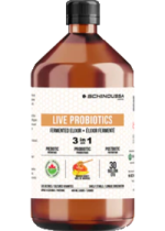 Live Probiotics Fermented Elixir (Mango Honey) - 480ml - Schinoussa