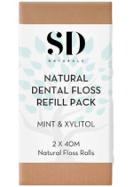 Dental Floss Refill (Mint & Xylitol) - 2 x 40m