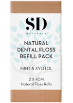 Dental Floss Refill (Mint & Xylitol) - 2 x 40m