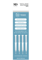 Dental Grade Whitening Gel Syringes - 4pk