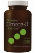 Nutra Sea Omega-3 Liquid Gels (Fresh Mint) - 60 Softgels