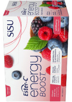 Ester-C Energy Boost To Go (Wildberry) - 30 Packets - Sisu