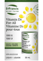 Vitamin D3 For All 1000IU - 30ml