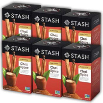 Chai Spice (Black Tea) - 20 Tea Bags x 6 Boxes
