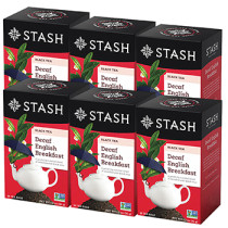 Decaf English Breakfast (Black Tea) - 18 Tea Bags x 6 Boxes