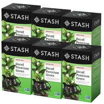 Decaf Premium Green (Green Tea) - 18 Tea Bags x 6 Boxes