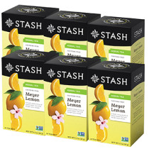 Meyer Lemon (Herbal Tea Caffeine Free) - 20 Tea Bags x 6 Boxes