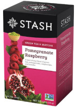 Pomegranate Raspberry (Green Tea & Matcha) - 18 Tea Bags