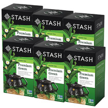 Premium Green (Green Tea) - 20 Tea Bags x 6 Boxes