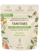 Tanitabs Toothpaste Tablets (Fresh Mint, Pouch) - 62 Tabs
