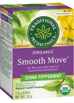 Organic Smooth Move Senna Peppermint Tea - 16 Tea Bags
