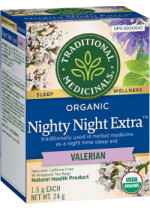 Organic Nighty Night Extra Tea With Valerian - 16 Tea Bags
