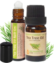 Tea Tree Oil (Roll-On) - 10ml + Tea Tree Oil - 10ml