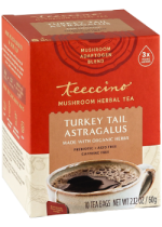 Mushroom Herbal Tea (Turkey Tail Astragalus) - 10 Tea Bags