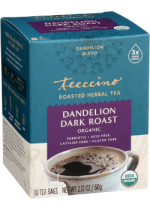 Roasted Herbal Tea (Dandelion Dark Roast) - 10 Tea Bags