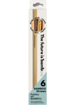 Bamboo Straws - 6 Pack