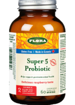 Super 5 Probiotic (Raspberry) - 60 Chew Tabs