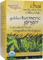 Imperial Organic Golden Turmeric Ginger Chai - 18 Tea Bags