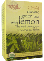 Imperial Organic Green Tea With Lemon Chai - 18 Tea Bags
