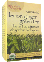 Imperial Organic Lemon Ginger Green Tea - 18 Tea Bags