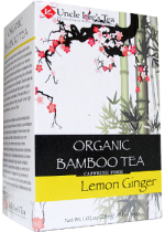 Organic Bamboo Tea (Lemon Ginger) - 18 Tea Bags