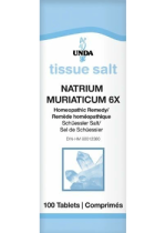 Natrium Muriaticum 6X - 100 Tabs