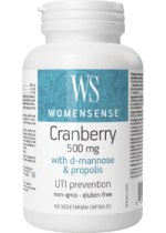 Cranberry With D-Mannose & Propolis 500mg - 60 V-Caps