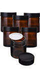 DIY Amber Cream Jars - 6 x 20ml