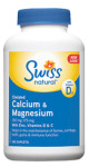 Calcium & Magnesium 2:1 With Vitamin D & Zinc - 90 Caplets - Swiss