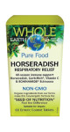Whole Earth & Sea Pure Food Horseradish Respiratory Relief - 60 Tabs - Natural Factors
